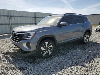 2024 Volkswagen Atlas SE with VIN 1V2JR2CA3RC570756, listed as a Copart auction lot 53936465 with 7,956 mi miles and Salvage title. Bid and sale history available at DreamBid. Image 1.
