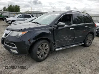 2010 Acura MDX Advance with VIN 2HNYD2H57AH503700, listed as a Copart auction lot 55682604 with 161,678 mi miles and Salvage Title. Bid and sale history available at DreamBid. Image 1.
