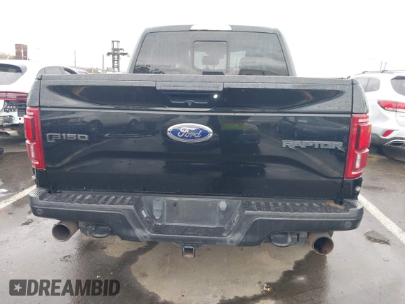 2017 Ford F-150 Raptor with VIN 1FTFW1RG1HFA99810, listed as a IAAI auction lot 41804929 with 112,926 mi miles and . Bid and sale history available at carsss.com. Image 17.