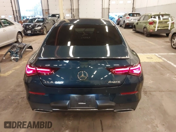 2020 Mercedes-Benz CLA with VIN W1K5J4HB7LN092625, listed as a IAAI auction lot 41193703 with 40,135 mi miles. Bid and sale history available at carsss.com. Image 17.