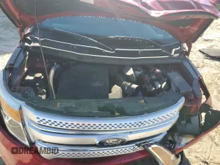 2013 Ford Explorer XLT with VIN 1FM5K8D88DGB36447, listed as a Copart auction lot 51423435 with 88,042 mi miles and Salvage Title. Bid and sale history available at DreamBid. Image 12.