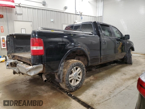 2007 Ford F-150 XLT with VIN 1FTPW14V57KC78965, listed as a Copart auction lot 55831035 with 235,195 mi miles and Clean title. Bid and sale history available at DreamBid. Image 3.