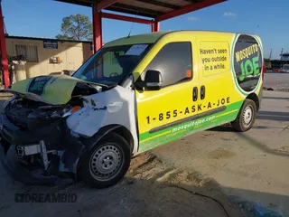 2018 Ram ProMaster City Cargo Van Tradesman with VIN ZFBERFAB4J6J43095, listed as a IAAI auction lot 41108774 with 82,354 mi miles. Bid and sale history available at carsss.com. Image 17.