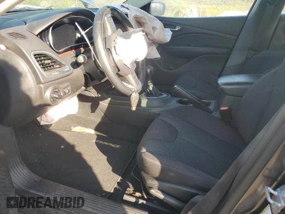 2014 Dodge Dart Aero with VIN 1C3CDFDH6ED767957, listed as a Copart auction lot 54176305 with 125,247 mi miles and Salvage Title. Bid and sale history available at carsss.com. Image 7.