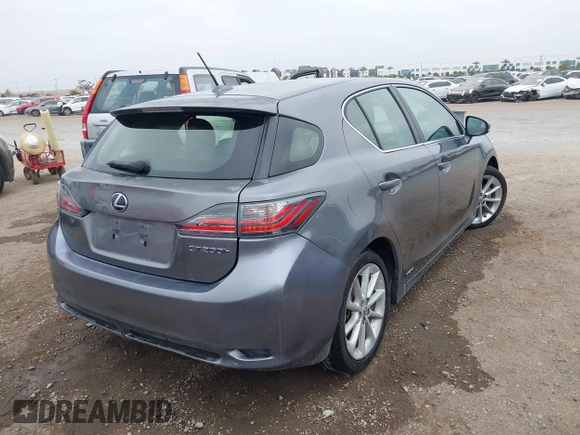 2013 Lexus CT 200h with VIN JTHKD5BH6D2147686, listed as a IAAI auction lot 42795582 with 143,452 mi miles and . Bid and sale history available at DreamBid. Image 4.