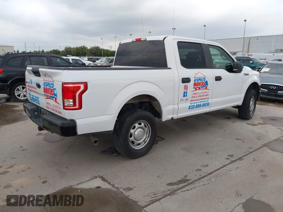 2017 Ford F-150 XL с VIN 1FTEW1EF1HKE26514, выставлен на аукционе IAAI как лот 42173628 с пробегом 122 415 миль миль и . История ставок и продаж доступна на DreamBid. Изображение 4.