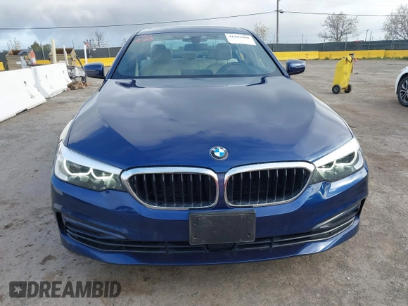 2019 BMW 5 Series 530e iPerformance with VIN WBAJA9C52KB398782, listed as a IAAI auction lot 41902660 with 37,857 mi miles. Bid and sale history available at carsss.com. Image 6.
