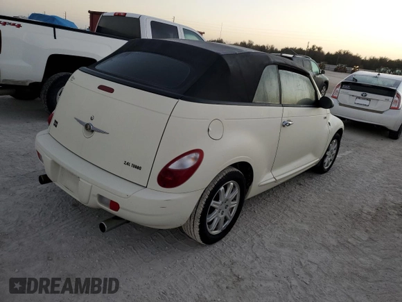 2006 Chrysler PT Cruiser Touring with VIN 3C3JY55E86T250889, listed as a Copart auction lot 77389814 with 0 mi miles and Salvage Title. Bid and sale history available at carsss.com. Image 3.