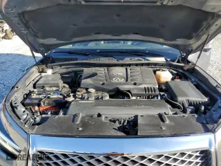 2019 Infiniti QX80 LUXE with VIN JN8AZ2NF2K9683793, listed as a Copart auction lot 45565415 with 63,650 mi miles and Salvage Title. Bid and sale history available at carsss.com. Image 12.