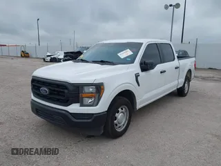 2023 Ford F-150 XL with VIN 1FTEW1C52PKF75099, listed as a IAAI auction lot 42104465 with 42,025 mi miles and . Bid and sale history available at DreamBid. Image 16.