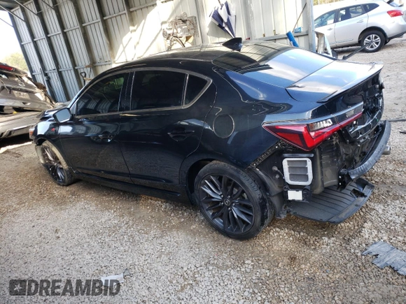 2019 Acura ILX w/Premium/A-Spec Pkg with VIN 19UDE2F82KA002424, listed as a Copart auction lot 69984232 with 50,809 mi miles. Bid and sale history available at carsss.com. Image 2.