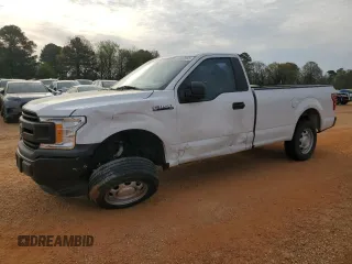 2018 Ford F-150 XL with VIN 1FTMF1CB3JKF66162, listed as a Copart auction lot 49882955 with 98,868 mi miles and Salvage Title. Bid and sale history available at carsss.com. Image 1.