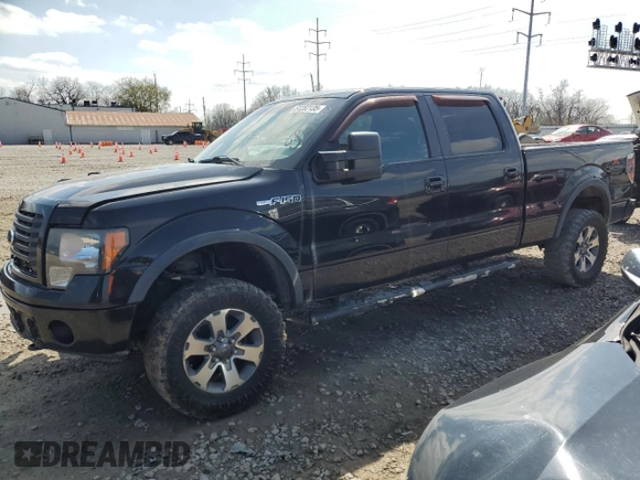 2011 Ford F-150 XL with VIN 1FTFW1EF3BFC53325, listed as a Copart auction lot 51282135 with 244,384 mi miles and Salvage Title. Bid and sale history available at carsss.com. Image 1.