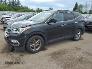 2017 Hyundai Santa Fe 2.4L with VIN 5XYZUDLB9HG470775, listed as a Copart auction lot 60062475 with 212,249 mi miles and Salvage title. Bid and sale history available at DreamBid. Image 1.
