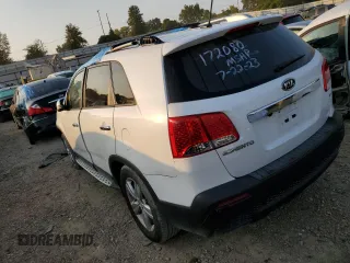 2013 Kia Sorento EX with VIN 5XYKU4A66DG334931, listed as a Copart auction lot 88740895 with Not Provided miles and Non Repairable. Bid and sale history available at DreamBid. Image 2.
