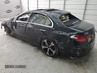 2022 Mercedes-Benz C 300 z VIN W1KAF4GB4NR039118, wystawiony jako Copart lot #50434554 z przebiegiem 333 333 mil mil oraz . Historia ofert i sprzedaży dostępna na DreamBid. Obrazek 2.
