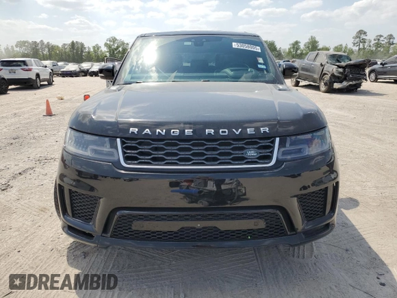 2018 Land Rover Range Rover Sport HSE with VIN SALWR2RVXJA401313, listed as a Copart auction lot 53058005 with 62,671 mi miles and Salvage Title. Bid and sale history available at DreamBid. Image 5.
