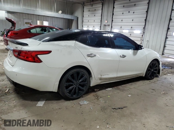 2017 Nissan Maxima SV with VIN 1N4AA6AP9HC387874, listed as a Copart auction lot 52320635 with Not Provided miles and Clean Title. Bid and sale history available at carsss.com. Image 3.