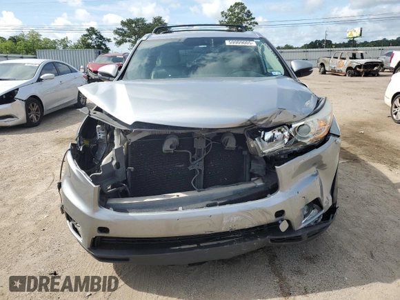 2016 Toyota Highlander Limited with VIN 5TDDKRFH1GS290074, listed as a Copart auction lot 59909005 with 205,380 mi miles and Salvage title. Bid and sale history available at DreamBid. Image 5.