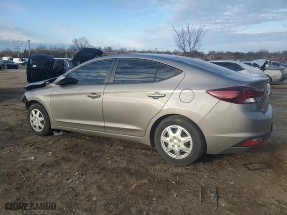 2020 Hyundai Elantra SE with VIN KMHD74LF1LU939848, listed as a Copart auction lot 86991574 with 71,870 mi miles and Salvage Title. Bid and sale history available at carsss.com. Image 2.