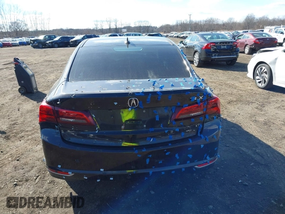 2016 Acura TLX V6 with VIN 19UUB2F37GA000558, listed as a IAAI auction lot 41697699 with 68,704 mi miles. Bid and sale history available at carsss.com. Image 16.