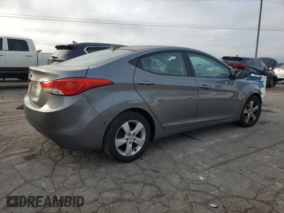 2013 Hyundai Elantra Limited with VIN 5NPDH4AE5DH356402, listed as a Copart auction lot 49293705 with 222,868 mi miles and Salvage Title. Bid and sale history available at DreamBid. Image 3.