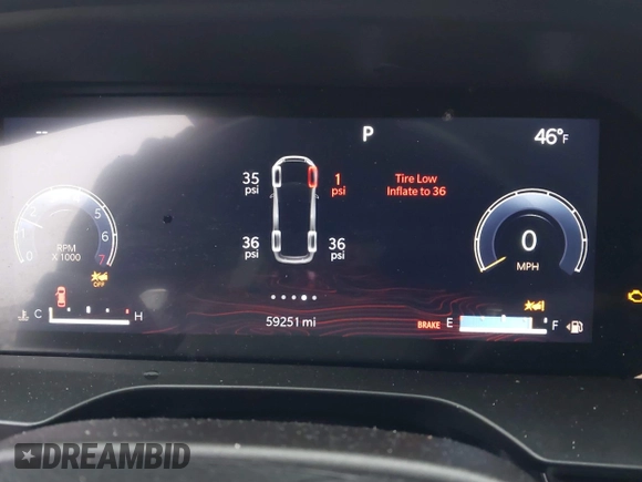 2022 Jeep Grand Cherokee Limited with VIN 1C4RJHBG1N8553262, listed as a IAAI auction lot 41511225 with 59,251 mi miles and . Bid and sale history available at DreamBid. Image 7.