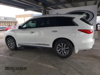 2014 Infiniti QX60 with VIN 5N1AL0MMXEC520183, listed as a Copart auction lot 61261955 with 108,691 mi miles and Salvage title. Bid and sale history available at DreamBid. Image 2.