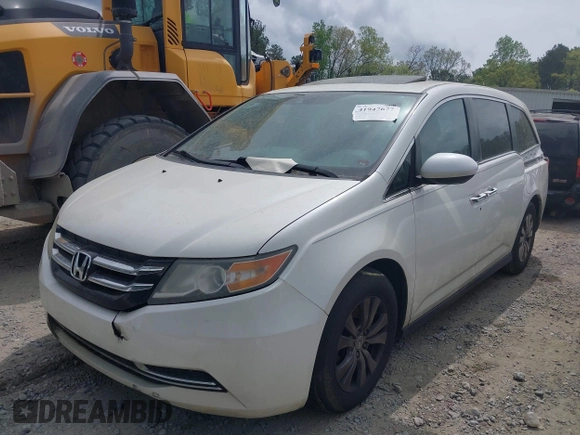 2016 Honda Odyssey EX-L with VIN 5FNRL5H68GB128552, listed as a IAAI auction lot 41947677 with 213,255 mi miles and . Bid and sale history available at DreamBid. Image 17.