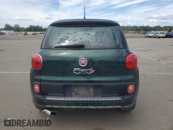 2014 FIAT 500L Trekking with VIN ZFBCFADHXEZ007335, listed as a Copart auction lot 65369515 with 150,538 mi miles and Salvage title. Bid and sale history available at DreamBid. Image 6.