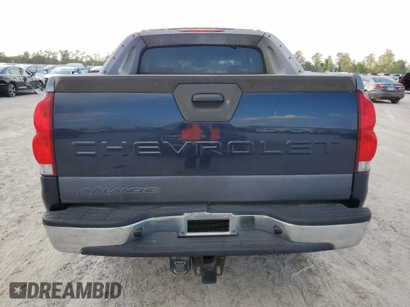 2004 Chevrolet Avalanche Z71 with VIN 3GNEK12T84G173593, listed as a Copart auction lot 79783104 with Not Provided miles and Salvage Title. Bid and sale history available at DreamBid. Image 6.