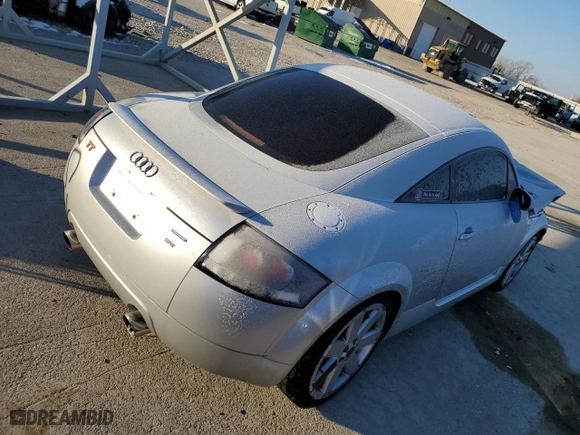 2003 Audi TT with VIN TRUWT28N231003094, listed as a Copart auction lot 83226404 with 127,470 mi miles and Salvage Title. Bid and sale history available at carsss.com. Image 3.