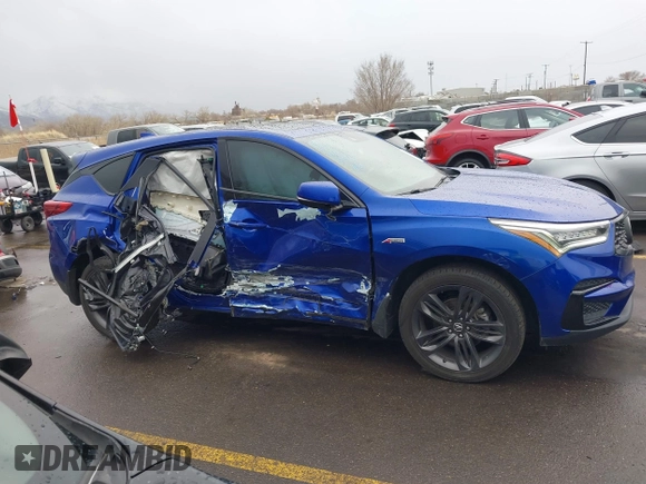 2020 Acura RDX w/A-Spec Pkg with VIN 5J8TC2H60LL017670, listed as a IAAI auction lot 41534656 with 71,913 mi miles. Bid and sale history available at carsss.com. Image 13.