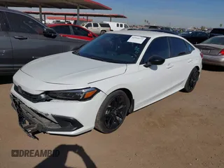 2022 Honda Civic Sport with VIN 2HGFE2F58NH508456, listed as a IAAI auction lot 41554372 with 46,474 mi miles. Bid and sale history available at carsss.com. Image 17.