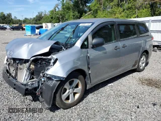 2012 Toyota Sienna с VIN 5TDZK3DC6CS241022, выставлен на аукционе Copart как лот 62061195 с пробегом 69 459 миль миль и Списание • Salvage title. История ставок и продаж доступна на DreamBid. Изображение 1.