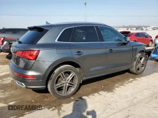 2018 Audi SQ5 Premium Plus with VIN WA1A4AFY9J2009677, listed as a Copart auction lot 44197324 with 40,739 mi miles and . Bid and sale history available at DreamBid. Image 3.