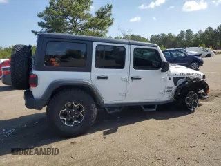 2020 Jeep Wrangler Unlimited Recon with VIN 1C4HJXFN2LW253771, listed as a Copart auction lot 54837675 with 98,935 mi miles and Salvage title. Bid and sale history available at DreamBid. Image 3.