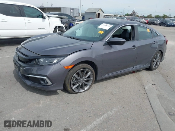 2020 Honda Civic EX-L with VIN 19XFC1F74LE204193, listed as a IAAI auction lot 41690269 with 50,336 mi miles and . Bid and sale history available at DreamBid. Image 18.