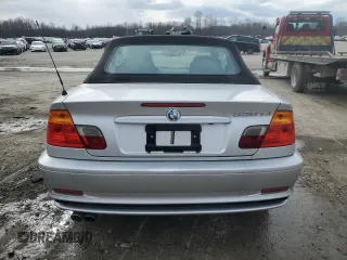 2002 BMW 3 Series 330Ci with VIN WBABS534X2JU90407, listed as a Copart auction lot 48411835 with 124,157 mi miles and Salvage Title. Bid and sale history available at DreamBid. Image 6.