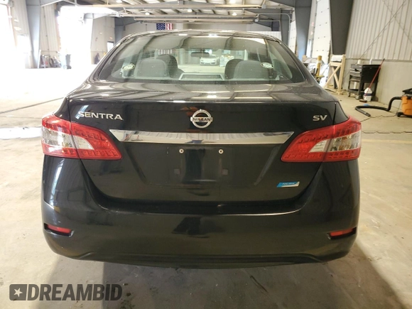 2014 Nissan Sentra SV with VIN 3N1AB7AP6EY200920, listed as a Copart auction lot 62822345 with 49,709 mi miles and Salvage title. Bid and sale history available at DreamBid. Image 6.