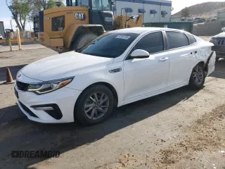 2019 Kia Optima LX z VIN 5XXGT4L39KG318509, wystawiony jako Copart lot #54781755 z przebiegiem 84 408 mil mil oraz Szkoda całkowita • Salvage title. Historia ofert i sprzedaży dostępna na DreamBid. Obrazek 1.