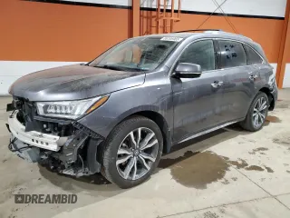 2020 Acura MDX w/Advance Pkg with VIN 5J8YD4H86LL801321, listed as a Copart auction lot 88286965 with 49,110 mi miles and Salvage Title. Bid and sale history available at carsss.com. Image 1.