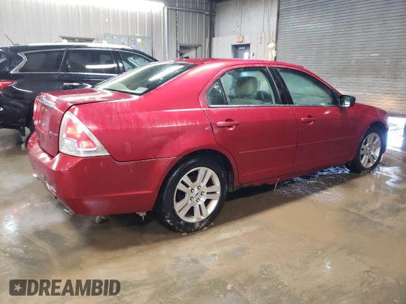 2008 Ford Fusion SEL with VIN 3FAHP08138R220357, listed as a Copart auction lot 43343715 with 182,541 mi miles and Salvage Title. Bid and sale history available at carsss.com. Image 3.