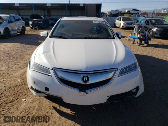 2016 Acura TLX V6 Advance with VIN 19UUB3F76GA003766, listed as a Copart auction lot 73115244 with 81,655 mi miles and Salvage Title. Bid and sale history available at carsss.com. Image 5.