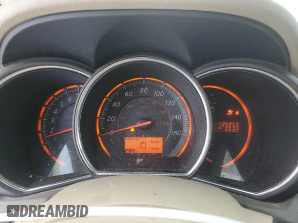 2010 Nissan Murano LE with VIN JN8AZ1MW7AW125434, listed as a Copart auction lot 88485495 with 135,853 mi miles and Clean Title. Bid and sale history available at carsss.com. Image 9.
