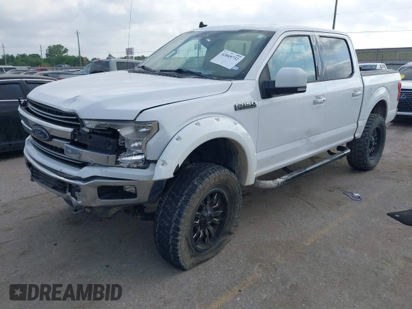 2019 Ford F-150 XL with VIN 1FTEW1E51KKC41183, listed as a IAAI auction lot 42049732 with 113,451 mi miles and . Bid and sale history available at DreamBid. Image 2.