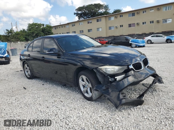 2015 BMW 3 Series 320i with VIN WBA3B1C55FK137286, listed as a Copart auction lot 50580135 with 144,687 mi miles and Non Repairable. Bid and sale history available at carsss.com. Image 4.