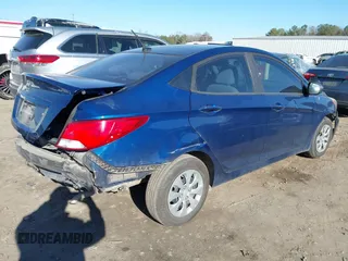 2017 Hyundai Accent SE with VIN KMHCT4AE4HU316264, listed as a IAAI auction lot 41437326 with 165,865 mi miles and . Bid and sale history available at carsss.com. Image 4.