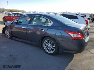 2009 Nissan Maxima 3.5 S with VIN 1N4AA51E79C833191, listed as a Copart auction lot 85672854 with 128,605 mi miles and Salvage Title. Bid and sale history available at carsss.com. Image 2.