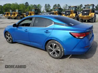 2020 Nissan Sentra SV with VIN 3N1AB8CV7LY275110, listed as a Copart auction lot 52499605 with 67,822 mi miles and Salvage Title. Bid and sale history available at DreamBid. Image 2.